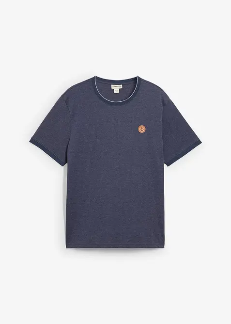 T-skjorte med forseggjorte detaljer, bonprix