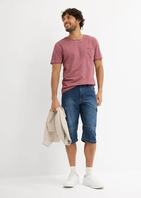 T-skjorte i vasket look, bonprix