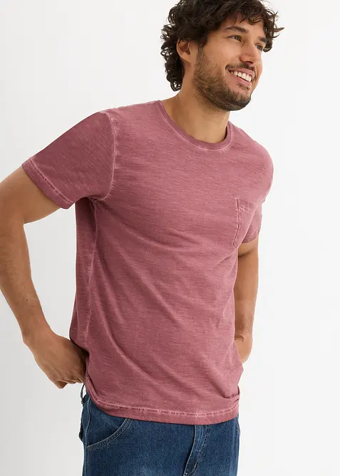T-skjorte i vasket look, bonprix