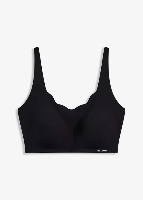 Vattert Feel Comfort Lasercut T-skjorte-BH uten b&oslash;yle, bonprix