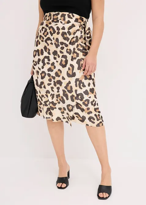 Omslagsskj&oslash;rt i lett viskosemiks, bonprix