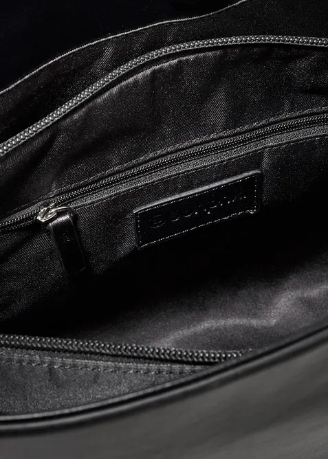 Shoppingveske med rund passepoilering og stort rom, bonprix