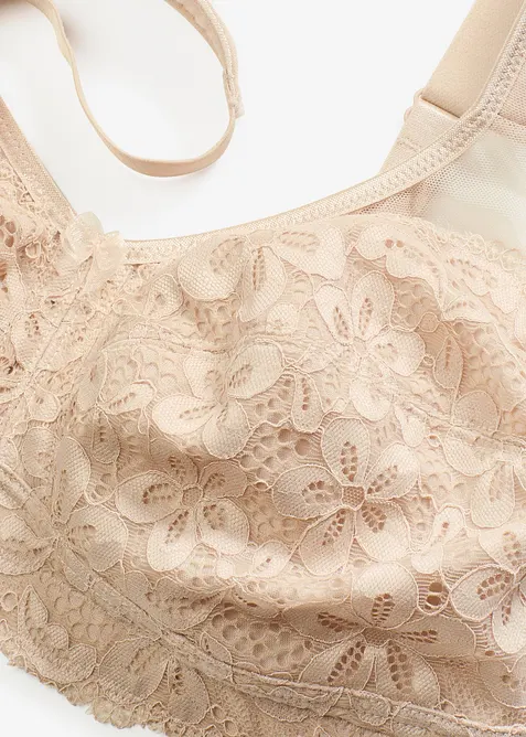 Avlastnings-BH uten spiler med vatterte stropper, bonprix