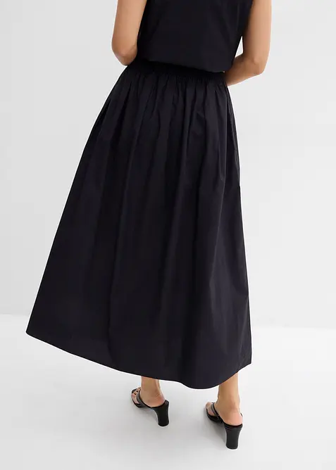 Midiskj&oslash;rt i ren bomull, bonprix