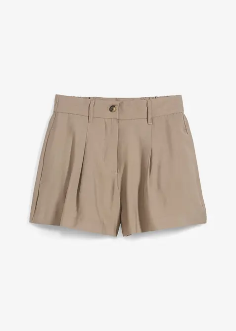 Shorts av fin viskose, bonprix