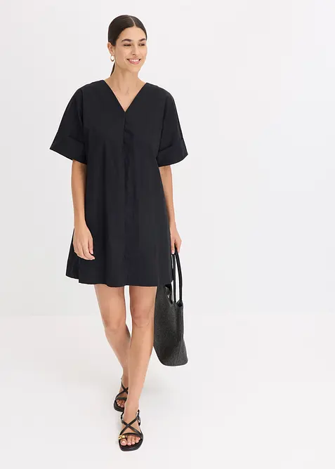 Tunikakjole i økologisk bomull, bonprix