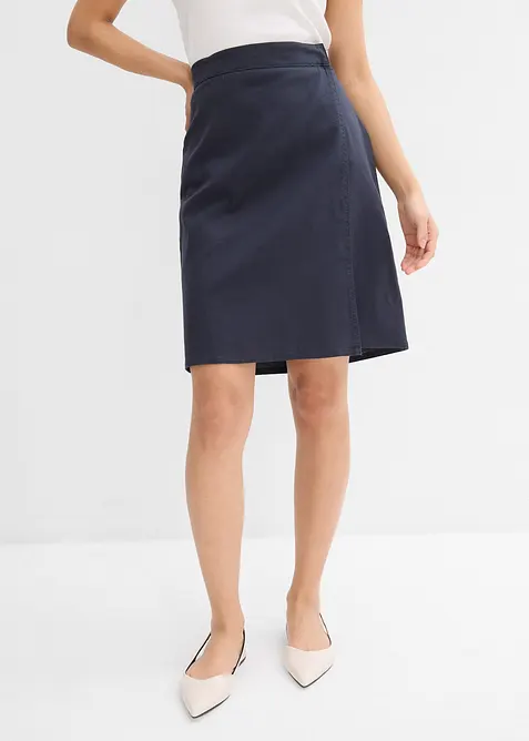 Miniskjørt i twill, bonprix