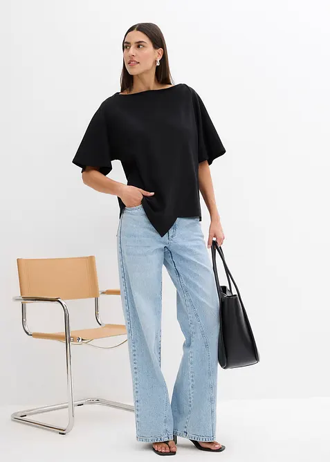 Topp i &oslash;kologisk bomull, bonprix