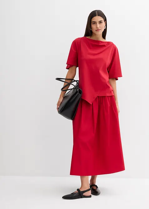 Topp i &oslash;kologisk bomull, bonprix