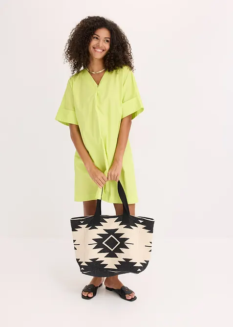 Tunikakjole i økologisk bomull, bonprix