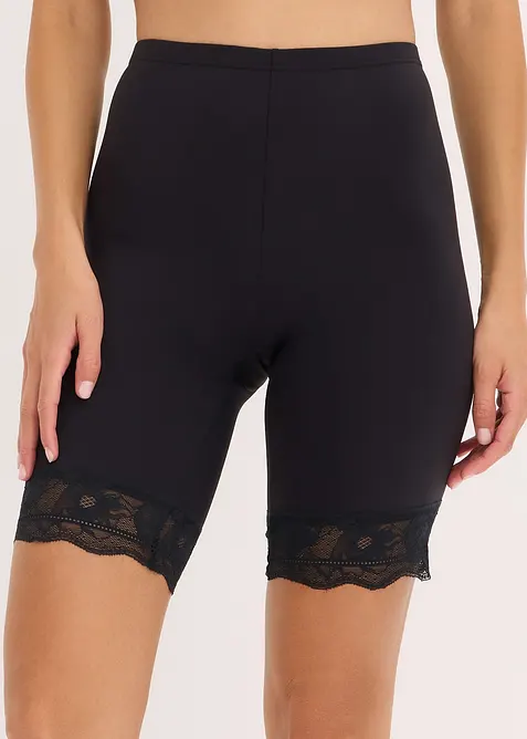 Sykkelshorts "anti-gnissing", av kj&oslash;lende polyamid (2-pck), bonprix