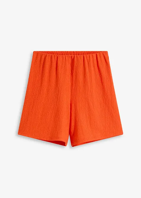 Jerseyshorts i lett krepp, bonprix
