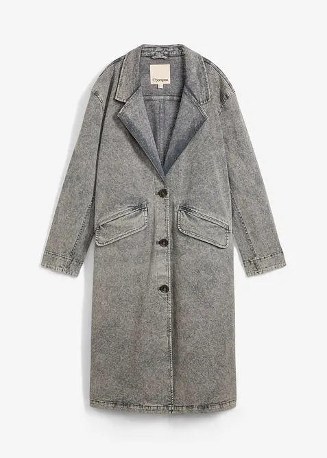 Trenchcoat i twill, bonprix