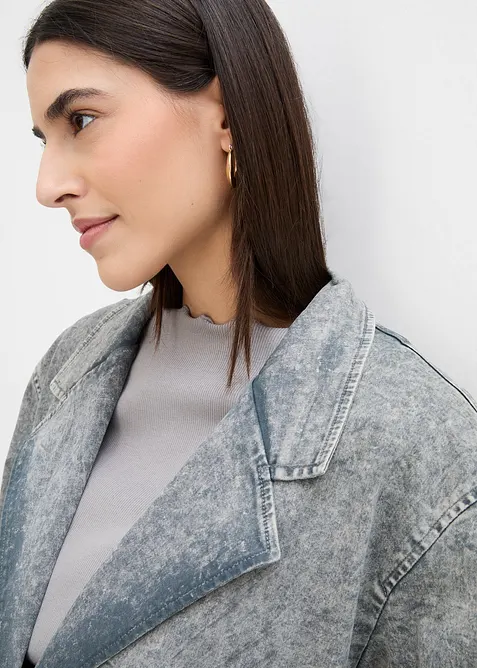 Trenchcoat i twill, bonprix