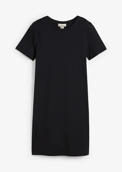 Jerseykjole i &oslash;kologisk bomull, bonprix