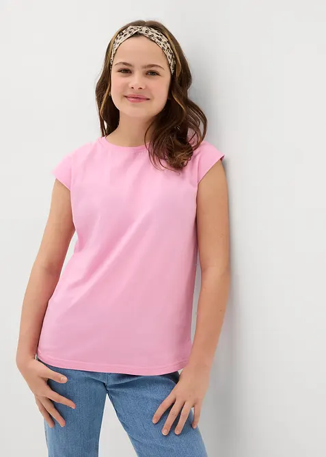 T-skjorte i økologisk bomull, bonprix