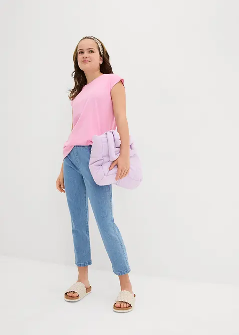 T-skjorte i økologisk bomull, bonprix