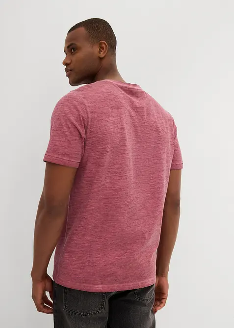 T-skjorte i &oslash;kologisk bomull og vasket look, bonprix