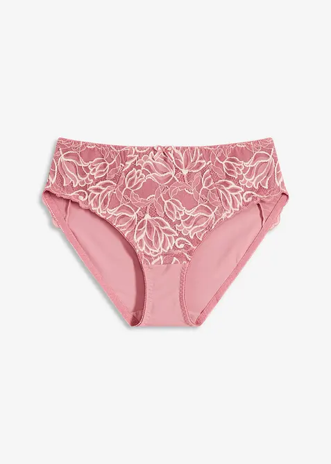 Maxitruse med delikate blonder, bonprix