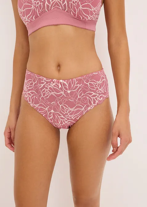 Maxitruse med delikate blonder, bonprix