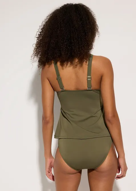 Tankini (2-delt sett) med kryssende stropper, bonprix