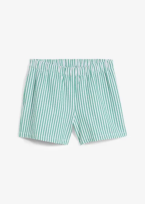 Pull on-shorts i 100% bomull med stripem&oslash;nster, bonprix