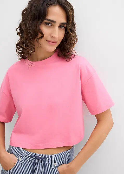 Topp i økologisk bomull, bonprix