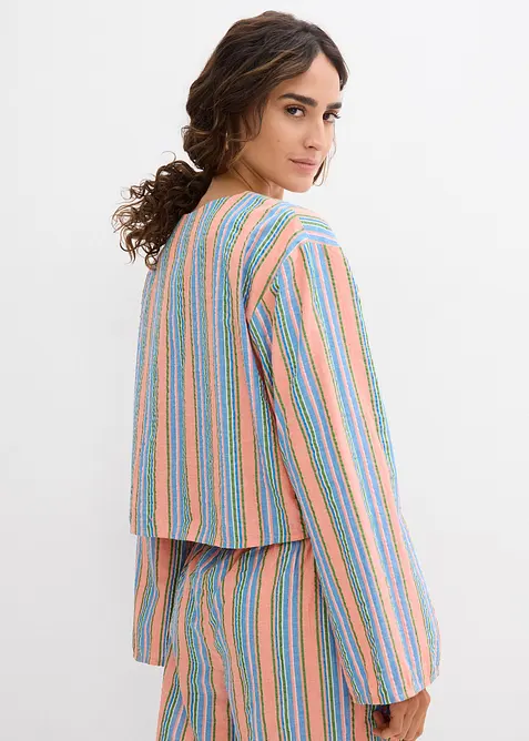 Bluse i 100% bomull, bonprix