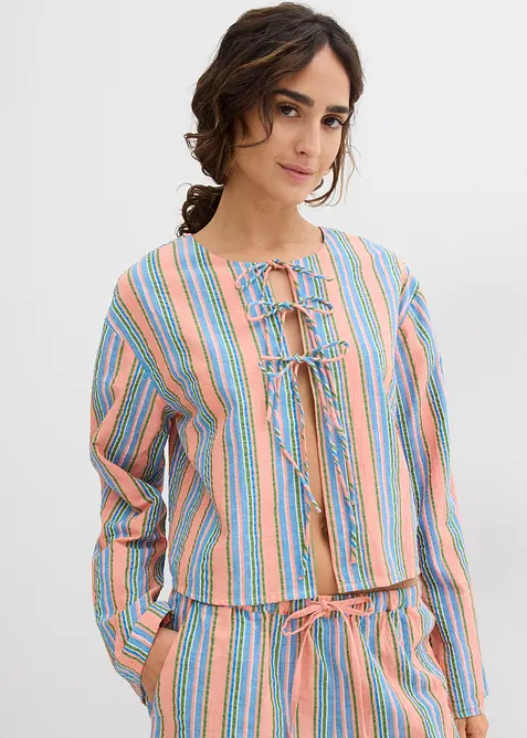 Bluse i 100% bomull, bonprix