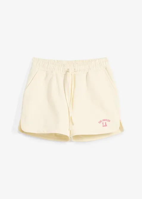 Sweatshorts i ren bomull, bonprix