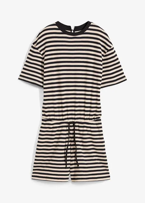 Jumpsuit i økologisk bomull, bonprix