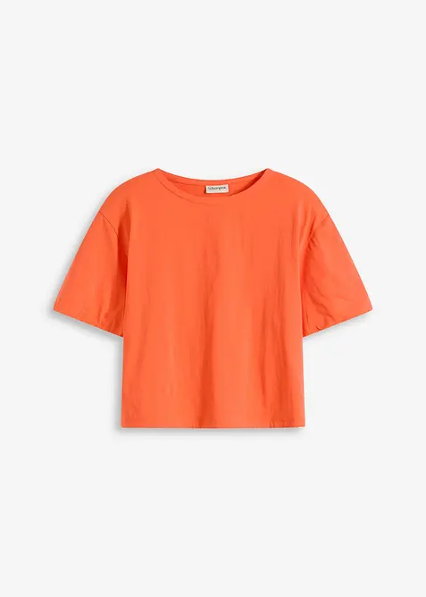Oversized topp av ren økologisk bomull, bonprix