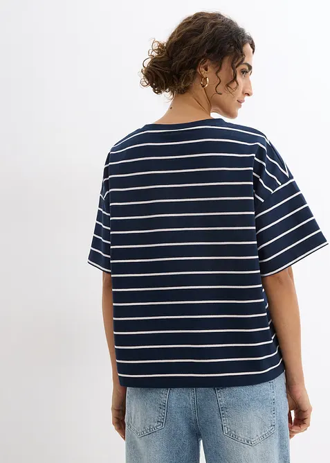 Sweatshirt i myk bomullsmiks, bonprix