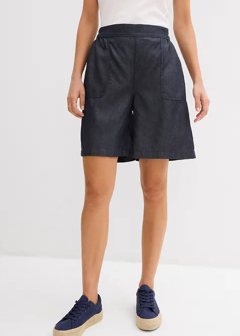 Pull on-shorts med kjølende lin, bonprix