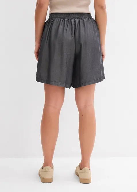 Slip on-shorts med smock-linning, bonprix