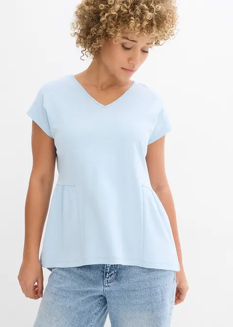 Topp i 100% &oslash;kologisk bomull, bonprix