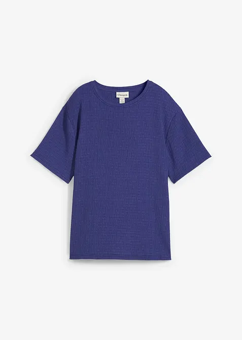 Topp i lett strukturert krepp, bonprix