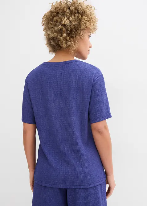 Topp i lett strukturert krepp, bonprix