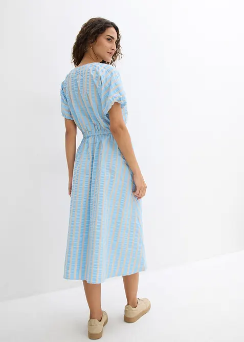 Kjole av luftig musselin, bonprix