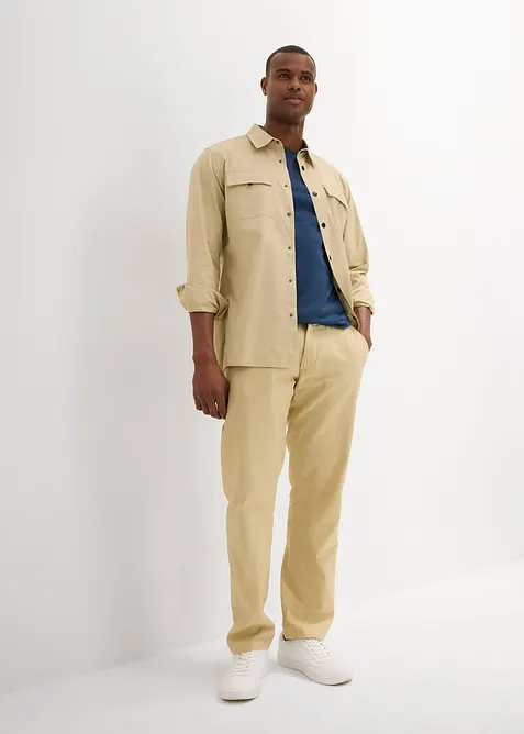 T-skjorte i 100% økologisk bomull (2-pack), bonprix