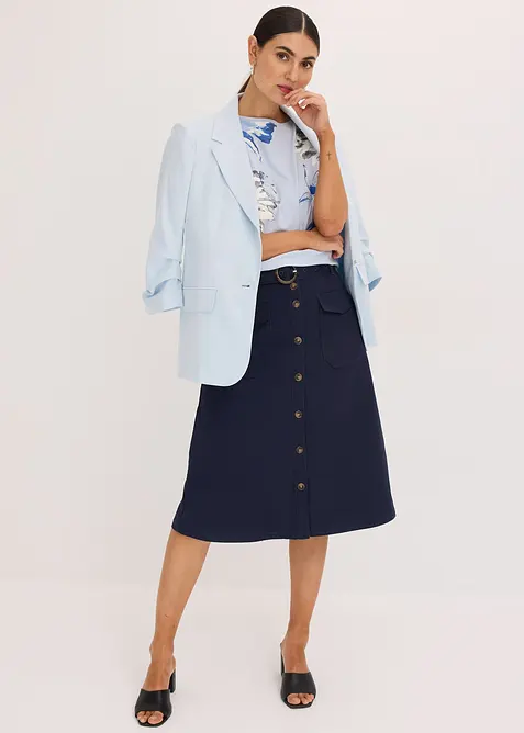 Topp med lave skuldersømmer, bonprix