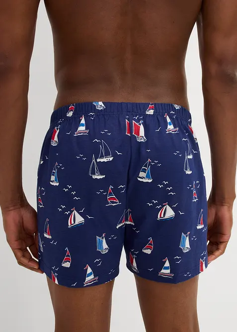 Boksershorts i jersey (3-pack), bonprix