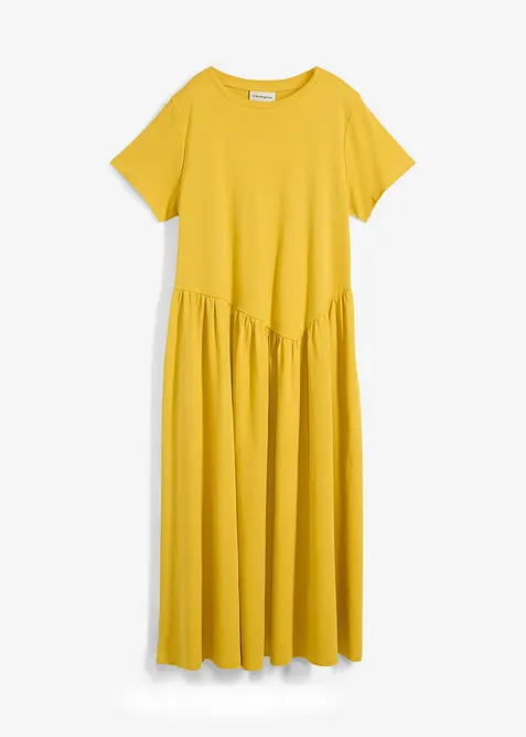 Jerseykjole i &oslash;kologisk bomull, bonprix