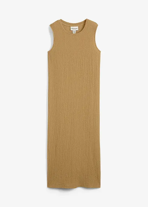 Jerseykjole i lett strukturert krepp, bonprix