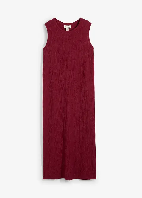 Jerseykjole i lett strukturert krepp, bonprix