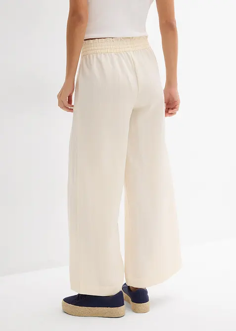 Culottebukse i lett lyocellmiks, bonprix