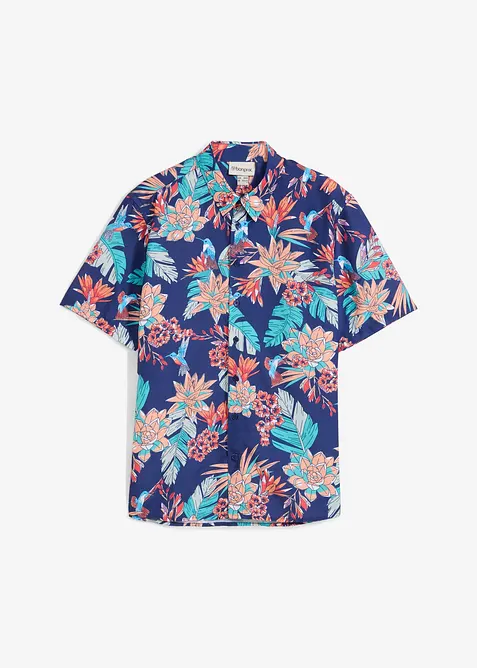 Kortermet skjorte av viskose, bonprix