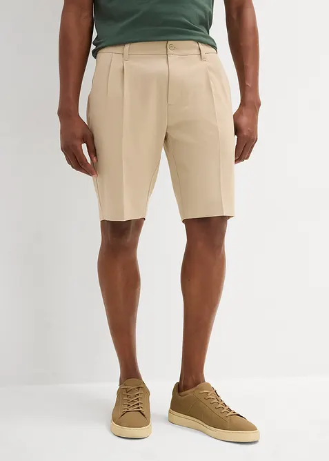 Bermudashorts i chinos-modell med legg, Regular Fit, bonprix