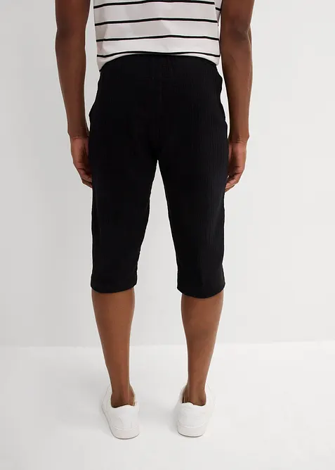 Loose Fit lang bermudashorts av luftig musselin, bonprix