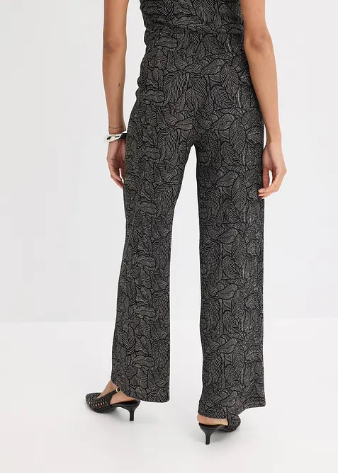 Jerseybukse i strukturert krepp, bonprix